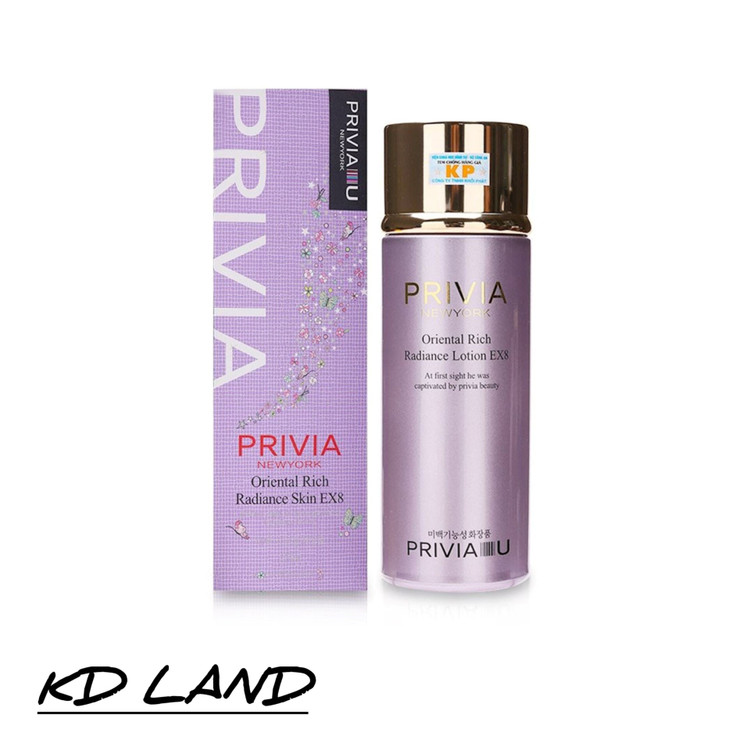 امولوسیون مرطوب کننده و درخشان کننده پریویا Privia Oriental Rich Radiance EX8