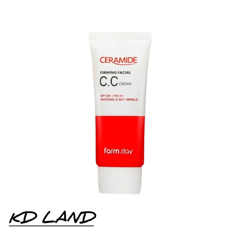سیسی کرم سرامید فارم استی ۵۰ ml | FarmStay Ceramide Firming Facial CC Cream