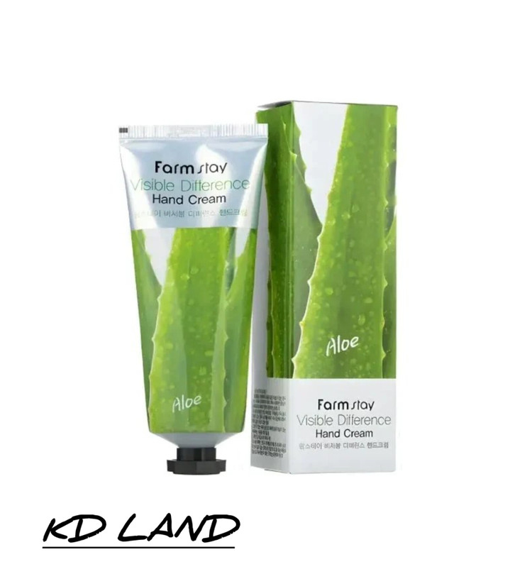 کرم دست آلوئهورا فارم استی | Farm Stay Aloe Hand Cream | مرطوبکننده و ترمیمکننده