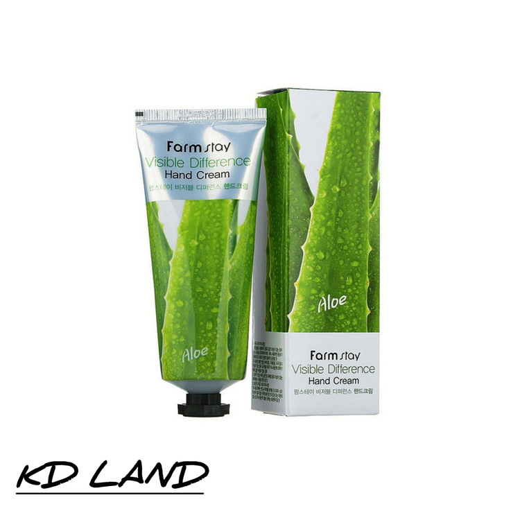کرم دست آلوئهورا فارم استی | Farm Stay Aloe Hand Cream | مرطوبکننده و ترمیمکننده