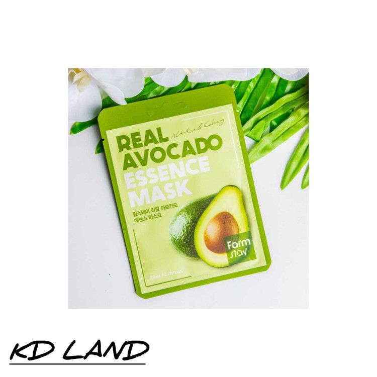 ماسک ورقهای آووکادو فارم استی | Farm Stay Real Avocado Essence Mask