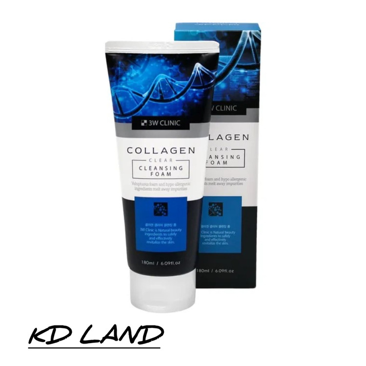 فوم شوینده صورت W Clinic Collagen Clear