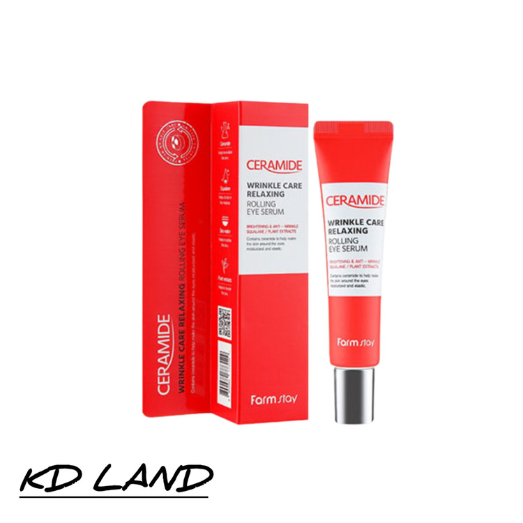 سرم دور چشم سرامید فارمستیFarmStay Ceramide Wrinkle Care Relaxing