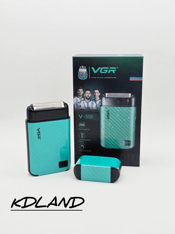 ماشین اصلاح VGR مدل V-369 | ریشتراش شارژی صورت با کارکرد بالا