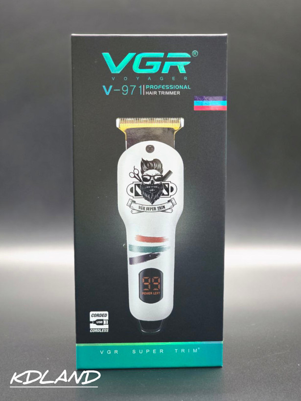 ماشین اصلاح خط زن وی جی آر مدل VGR-971 | خطزن حرفهای شارژی