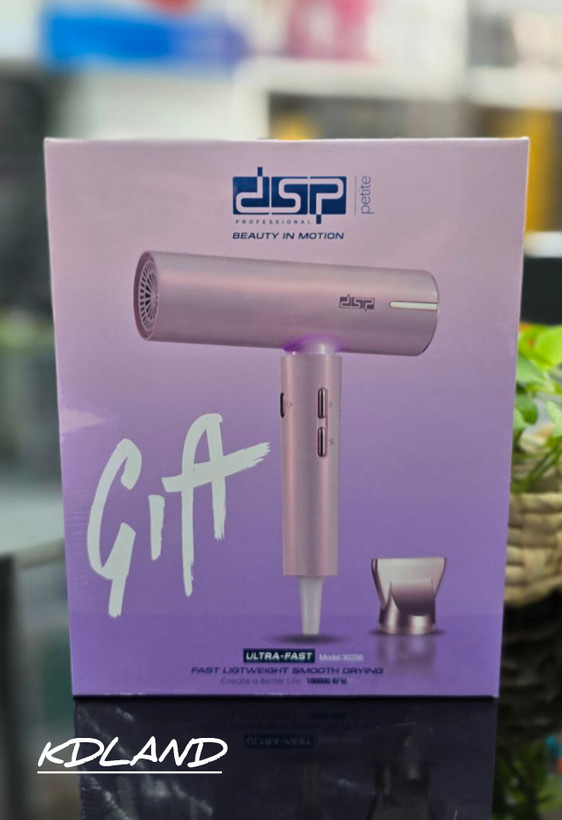 سشوار دی اس پی مدل DSP30256 با باد سرد و متمرکز کننده