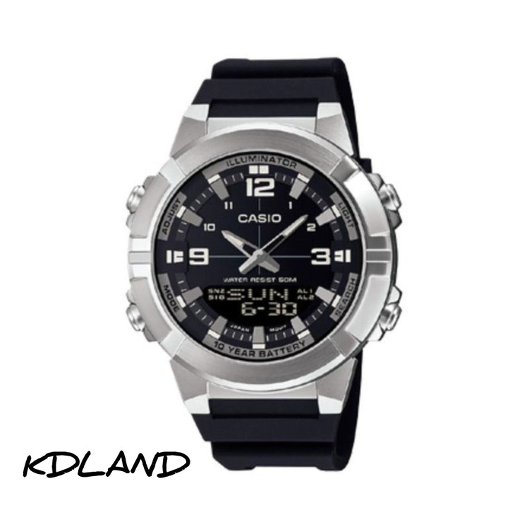ساعت مچی مردانه کاسیو CASIO AMW -۸۷۰-۱۸ ساعت مچی مردانه کاسیو - CASIO AMW ۸۷۰-۱۸ ترکیب استایل کلاسیک و مدرن