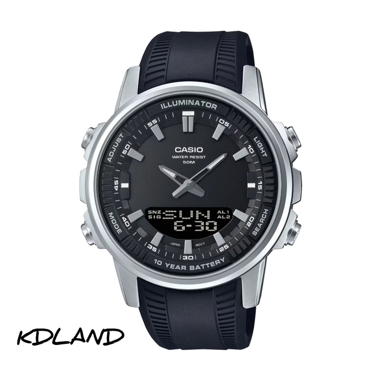 ساعت مچی مردانه کاسیو - CASIO AMW ۸۸۰-۱۸ | قدرت تکنولوژی و طراحی اسپرت کلاسیک
