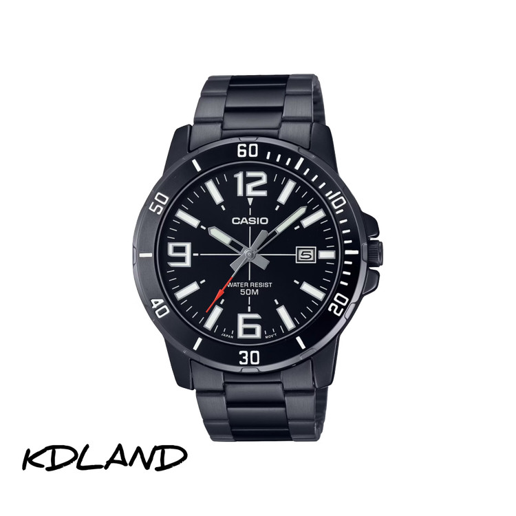 ساعت مچی مردانه CASIO MTP-VD01B-1B
