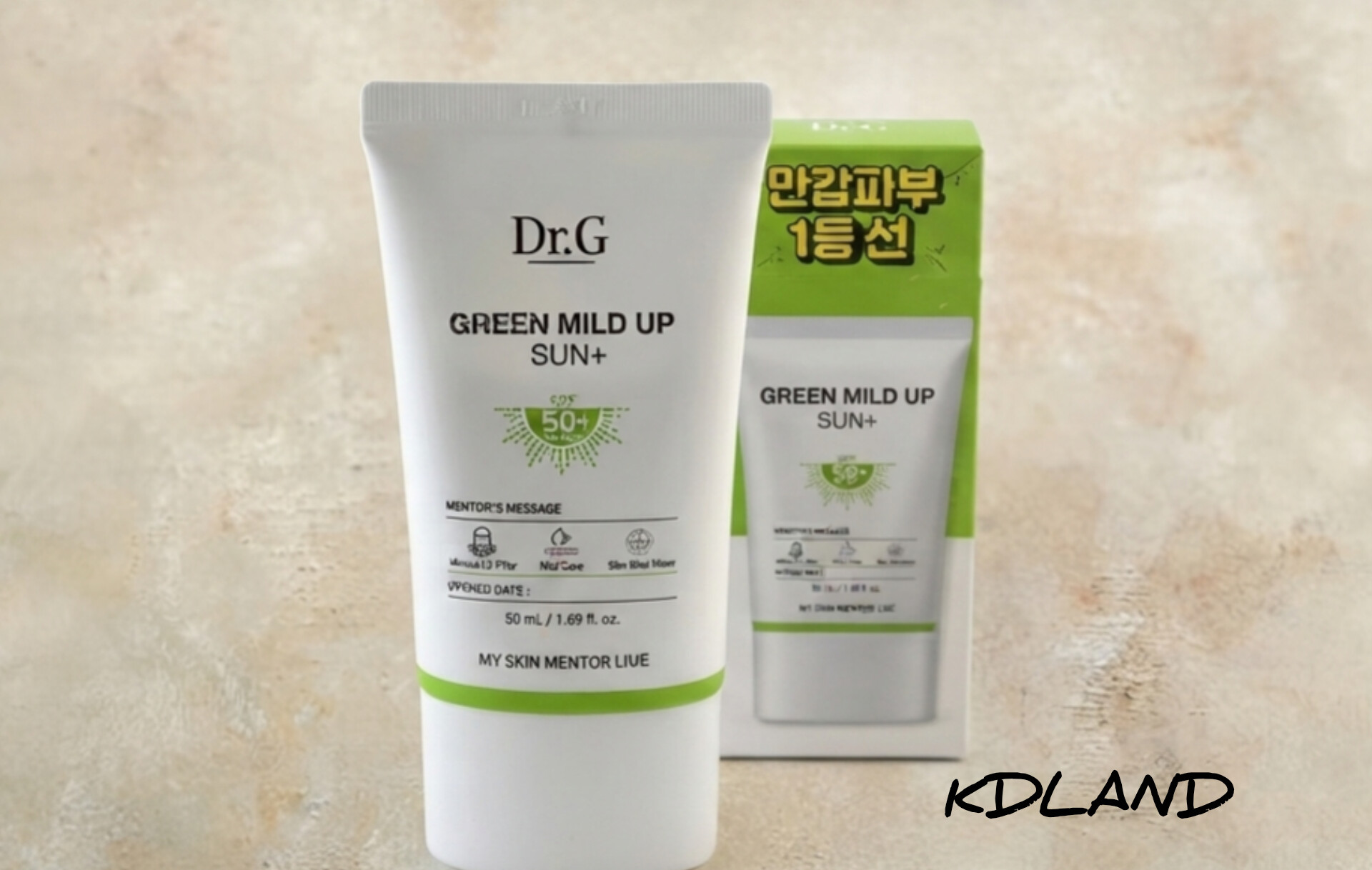 ضدآفتاب مینرال دکترجی (Dr.G Green Mild Up Sun+)
