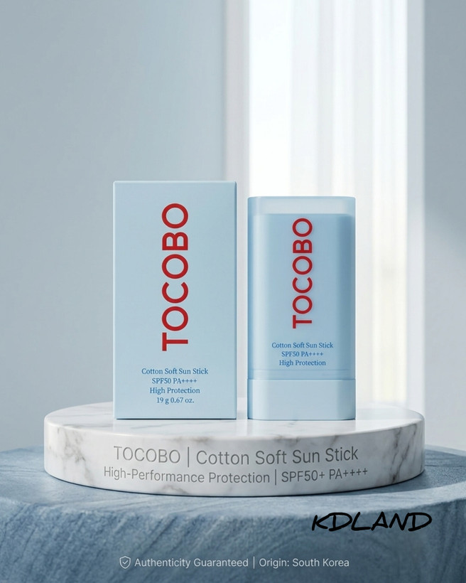 ضد آفتاب استیکی توکوبو مدل Cotton Soft وزن ۱۹ گرم