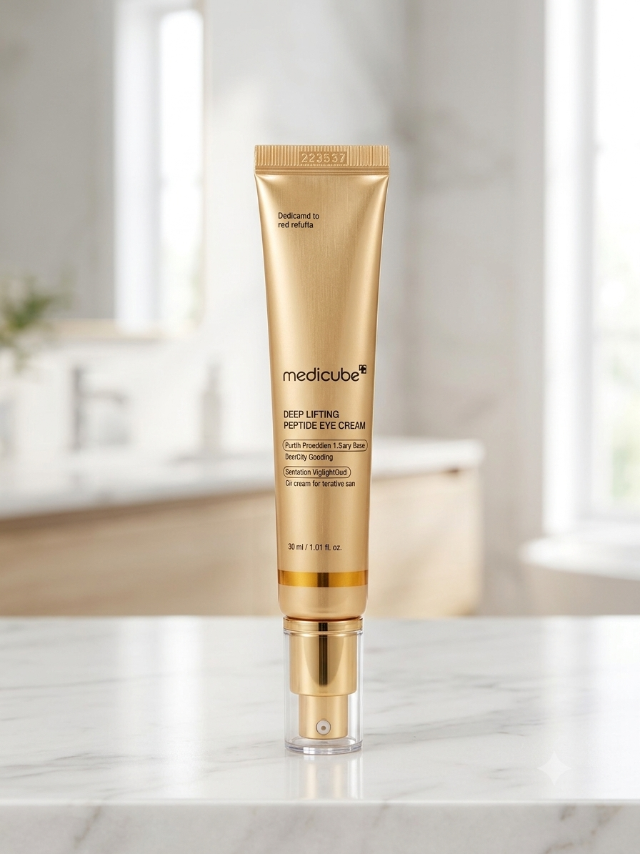 ​کرم دور چشم دیپ لیفتینگ پپتاید مدیکیوب (Medicube Deep Lifting Peptide Eye Cream) - حجم 30 میلی‌لیتر