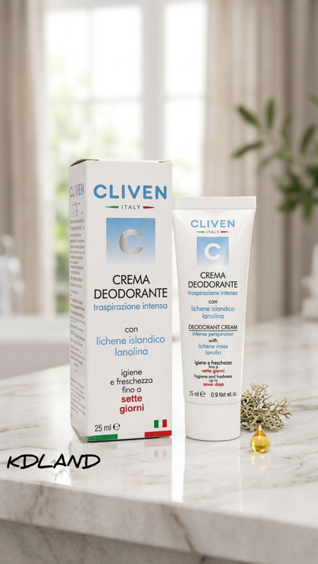 کرم ضد تعریق 7 روزه کلیون (Cliven Deodorant Cream) - حجم 25 میلیلیتر