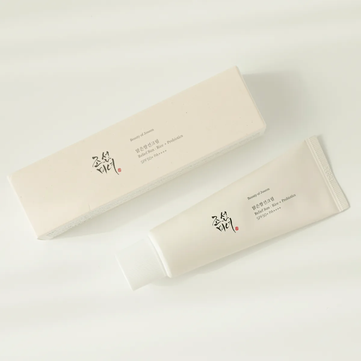 کرم ضد آفتاب بیوتی آف جوسان مدل Relief Sun (حاوی ۳۰٪ عصاره برنج و پروبیوتیک) | SPF50+ PA++++