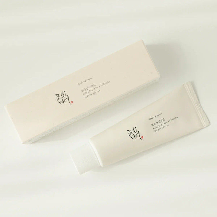 کرم ضد آفتاب بیوتی آف جوسان مدل Relief Sun (حاوی ۳۰٪ عصاره برنج و پروبیوتیک) | SPF50+ PA++++