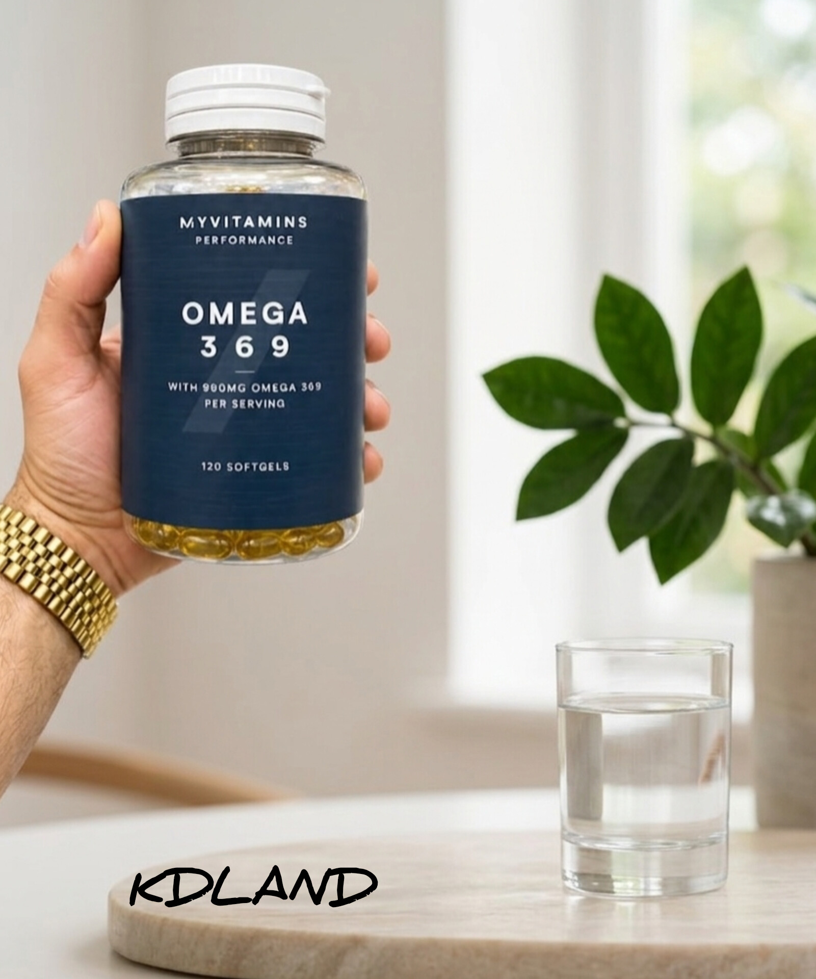 کپسول امگا ۳ ۶ ۹ مای ویتامینز پرفورمنس (MyVitamins Performance Omega 3 6 9) - مکمل جامع سلامت قلب، مغز و مفاصل