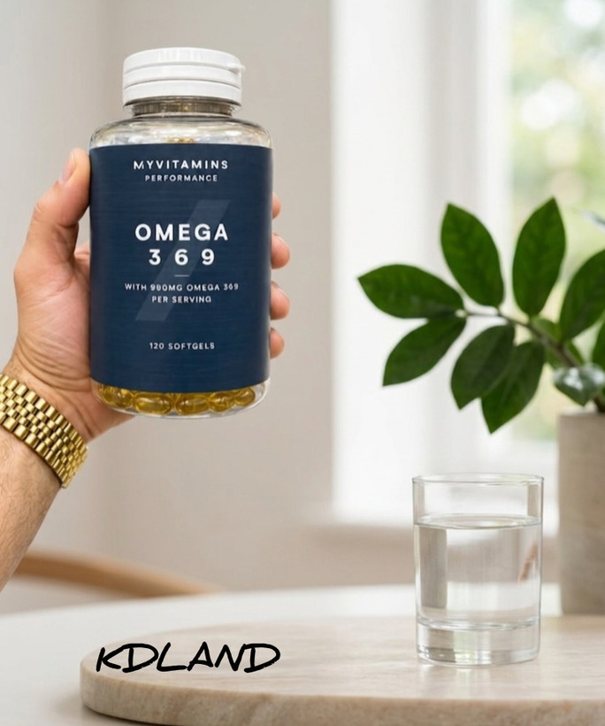 کپسول امگا ۳ ۶ ۹ مای ویتامینز پرفورمنس (MyVitamins Performance Omega 3 6 9) - مکمل جامع سلامت قلب، مغز و مفاصل