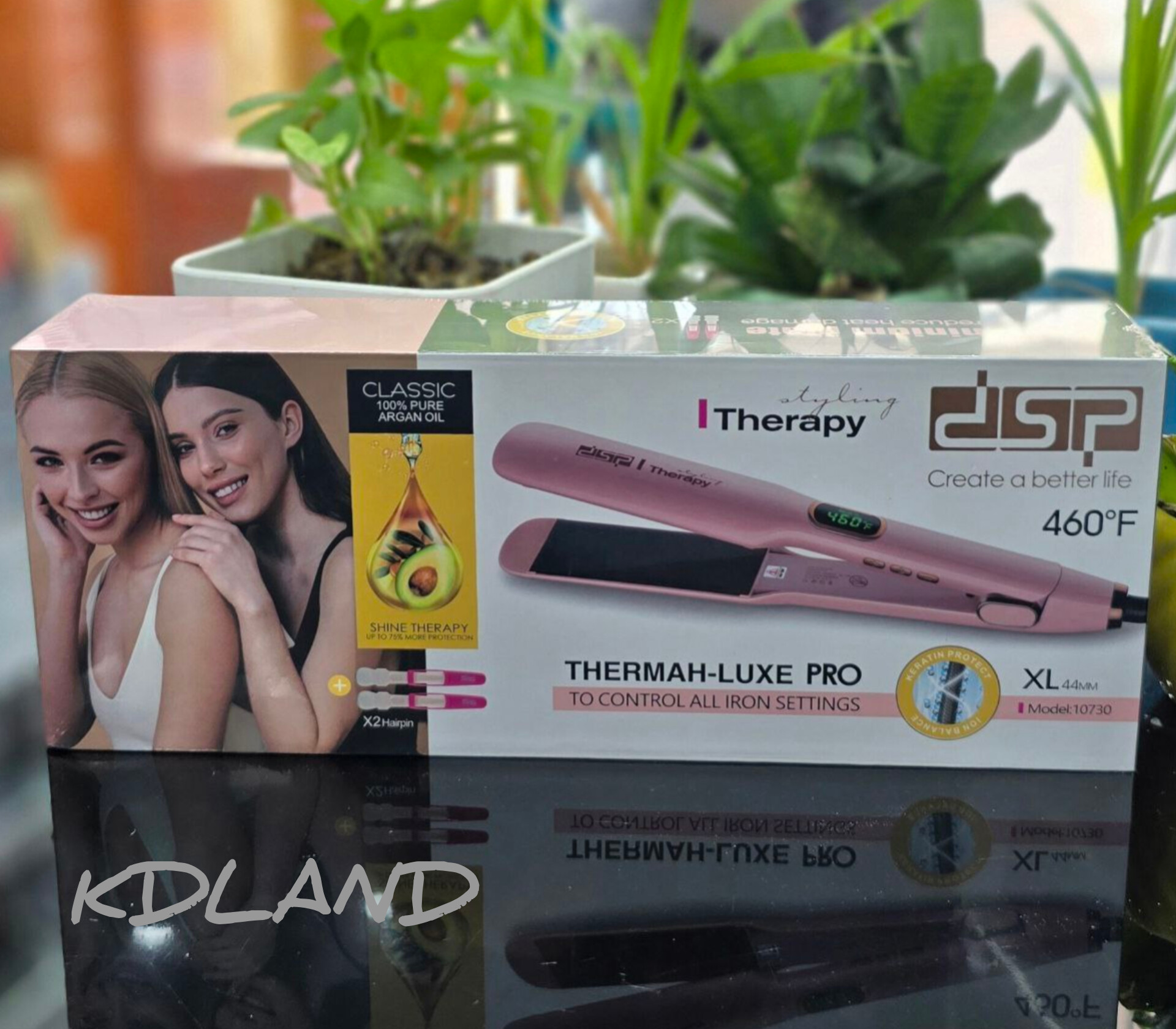 اتو مو دی اس پی مدل 10730 | DSP Professional Hair Straightener