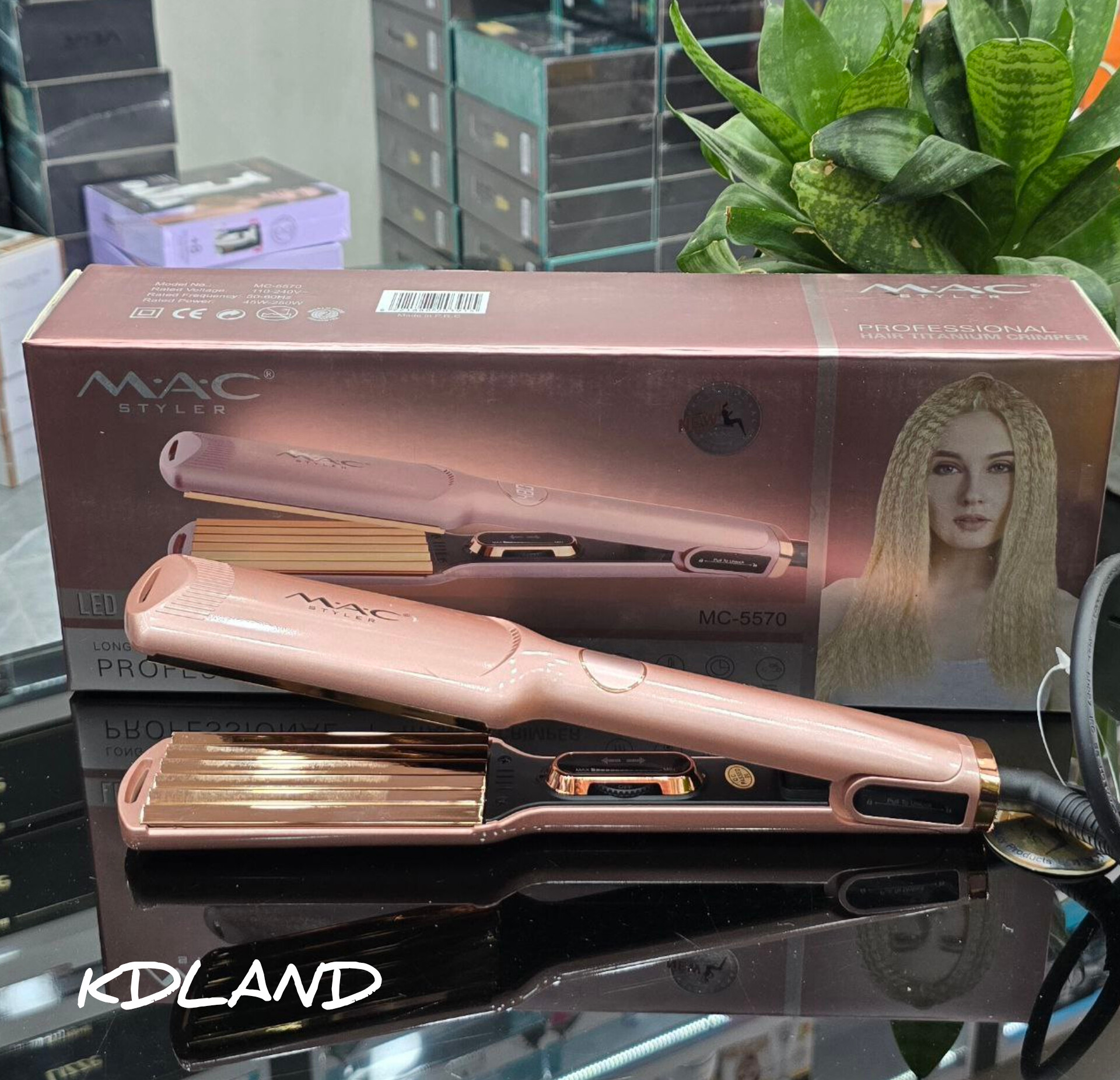 خرید اتو مو مک مدل MC-5570 | قیمت اتو مو حرفه‌ای MAC Styler 5570