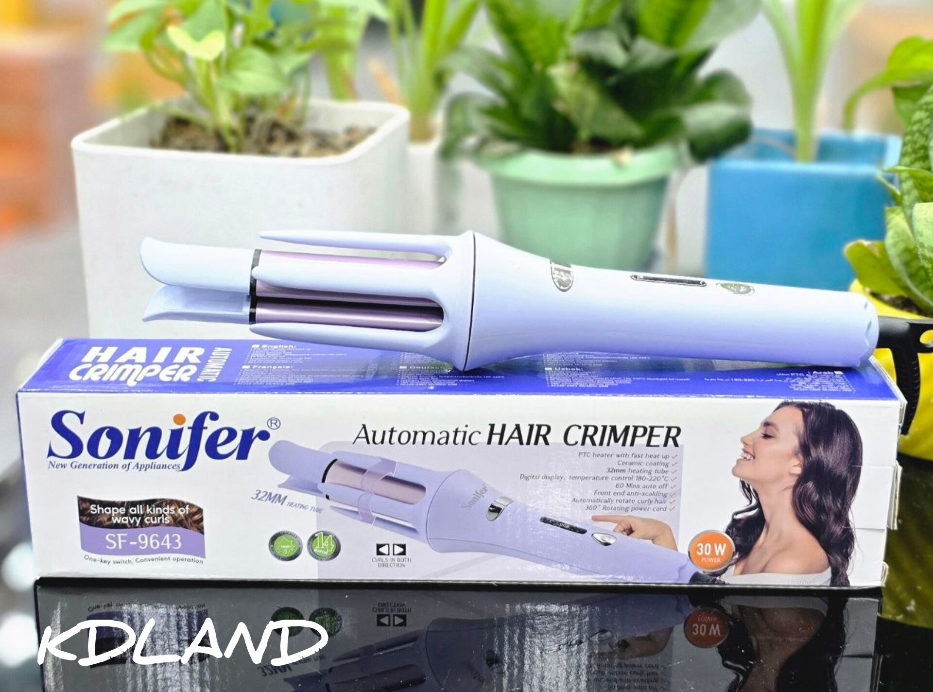 خرید دستگاه کرلی سونیفر مدل SF-9643 | قیمت فر کننده اتوماتیک مو Sonifer