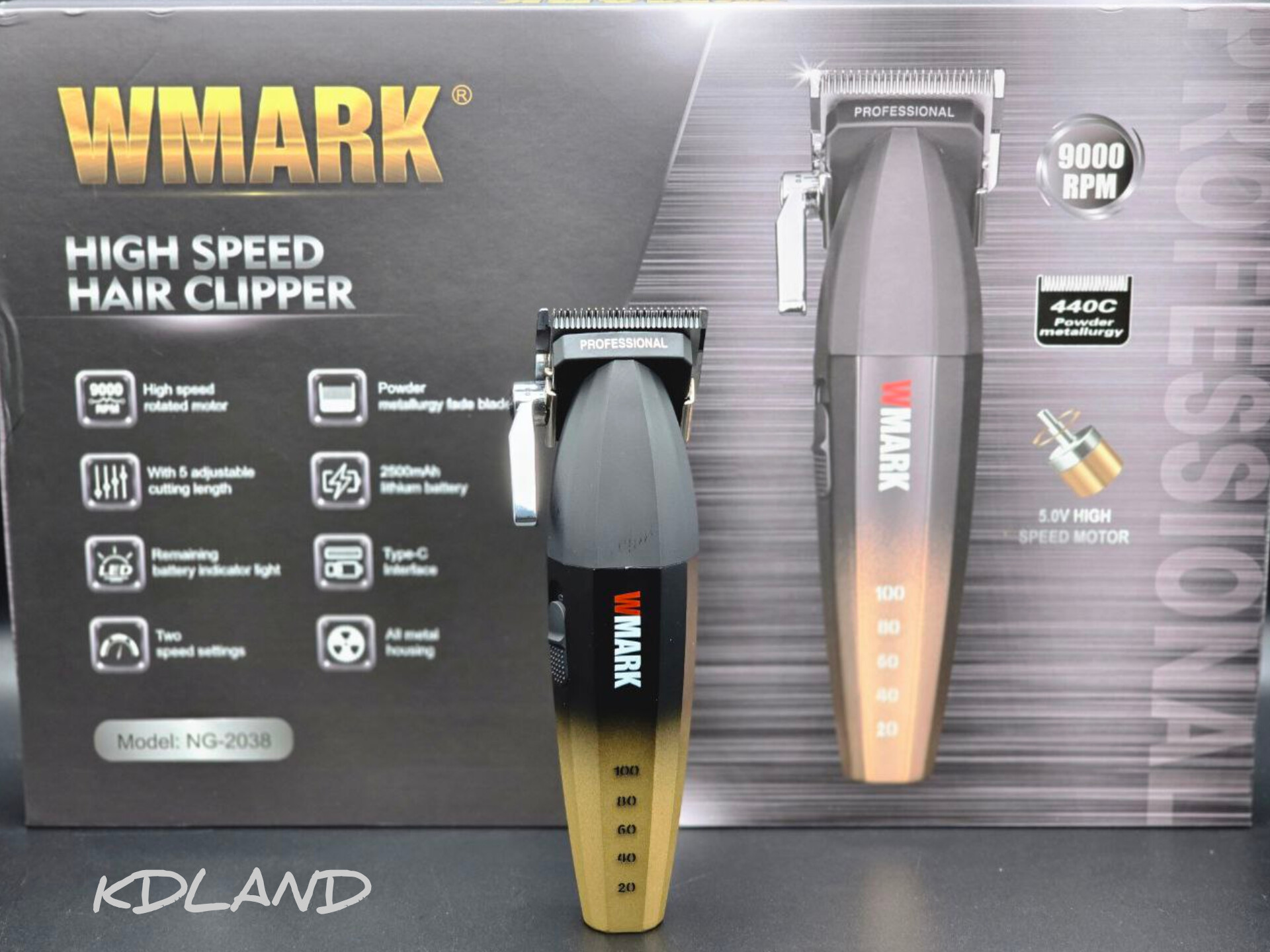 خرید ماشین اصلاح دبلیو مارک NG-2038 | قیمت موزر حرفه‌ای WMARK 2038