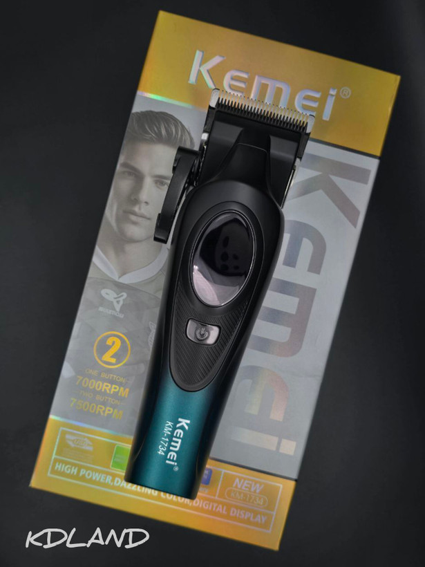 خرید ماشین اصلاح کیمی مدل KM-1734 | قیمت موزر حرفهای Kemei 1734