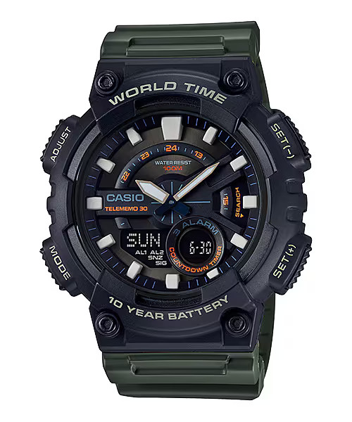 ساعت مچی مردانه CASIO AEQ-110W-3A