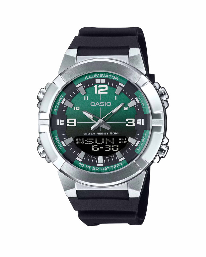 ساعت مچی مردانه کاسیو CASIO AMW -۸۷۰-۱۸ ساعت مچی مردانه کاسیو - CASIO AMW ۸۷۰-۱۸ ترکیب استایل کلاسیک و مدرن