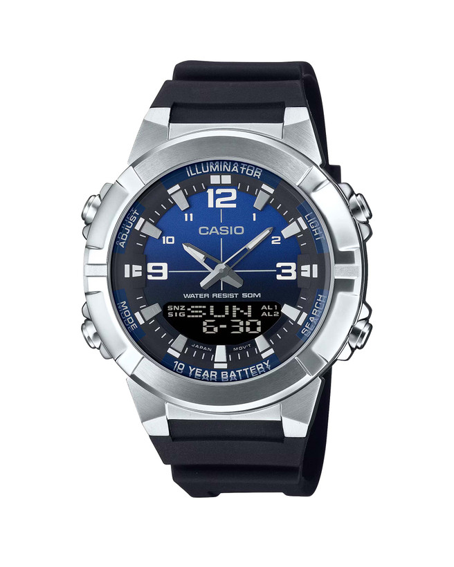 ساعت مچی مردانه کاسیو CASIO AMW -۸۷۰-۱۸ ساعت مچی مردانه کاسیو - CASIO AMW ۸۷۰-۱۸ ترکیب استایل کلاسیک و مدرن