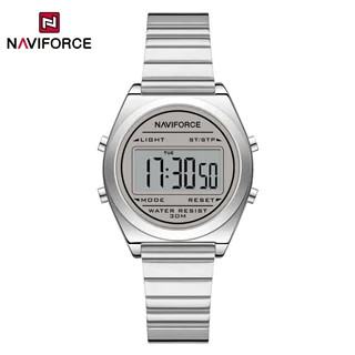 ساعت مچی زنانه نیوی فورس NAVIFORCE NF5066 اصل | ساعت دیجیتال