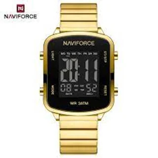 ساعت مچی مردانه نیویفورس اصل NAVIFORCE NF5058 | دیجیتال بند استیل
