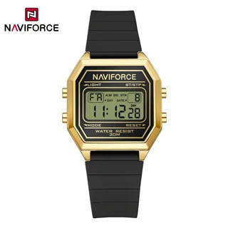 ساعت مچی زنانه نیویفورس اصل NAVIFORCE NF5063 | ساعت دیجیتال زنانه