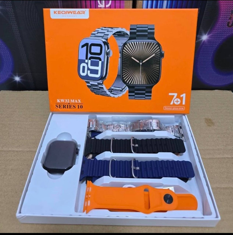 ساعت هوشمند KW32 Max | صفحه نمایش HD، مکالمه بلوتوثی و پایش سلامت