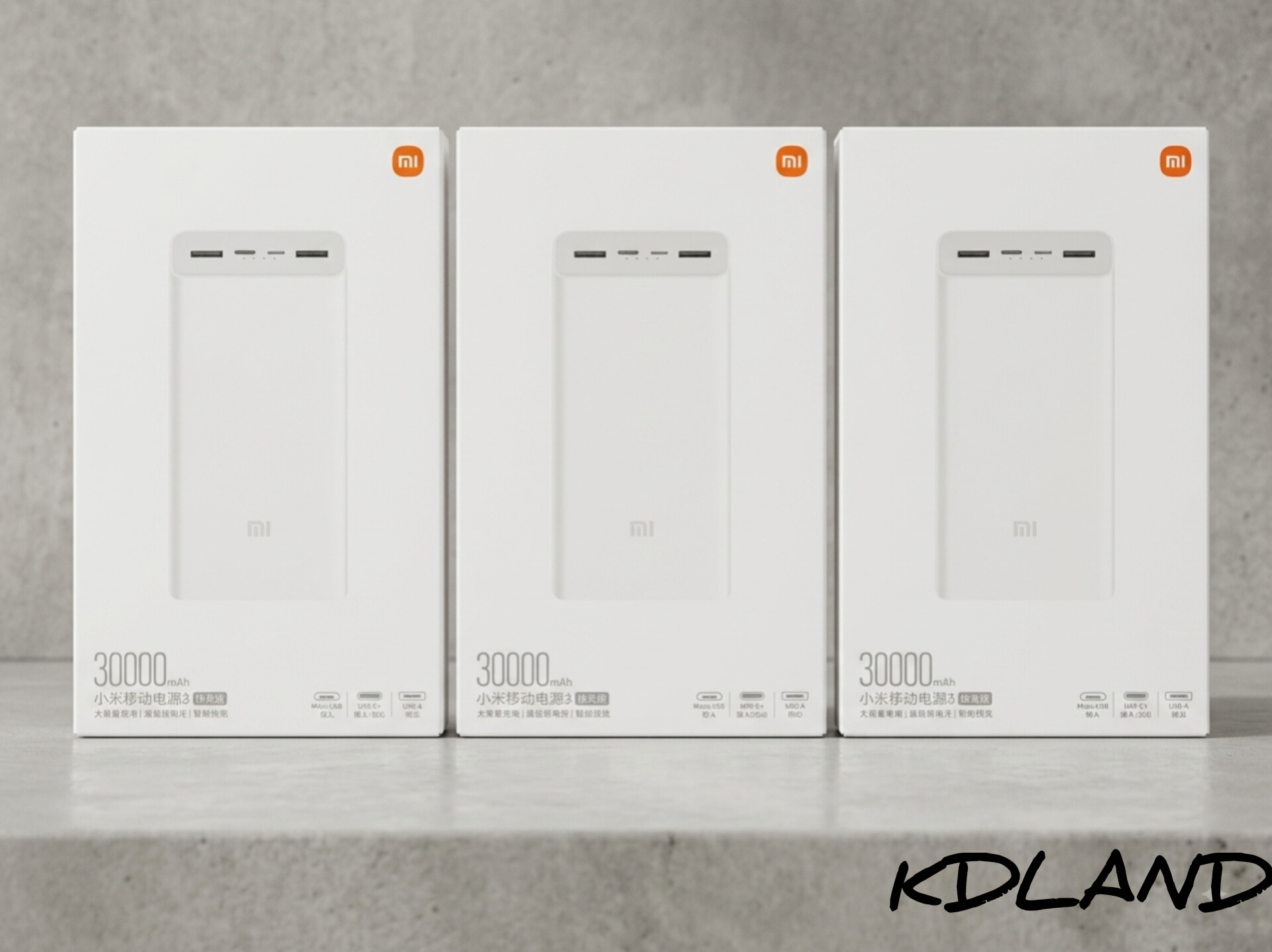 پاوربانک ۳۰۰۰۰ شیائومی مدل Mi Power Bank 3 فست شارژ | ضمانت اصالت کالا