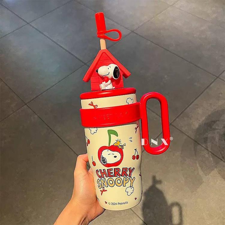 خرید تامبلر اسنوپی | لیوان فانتزی طرح Snoopy