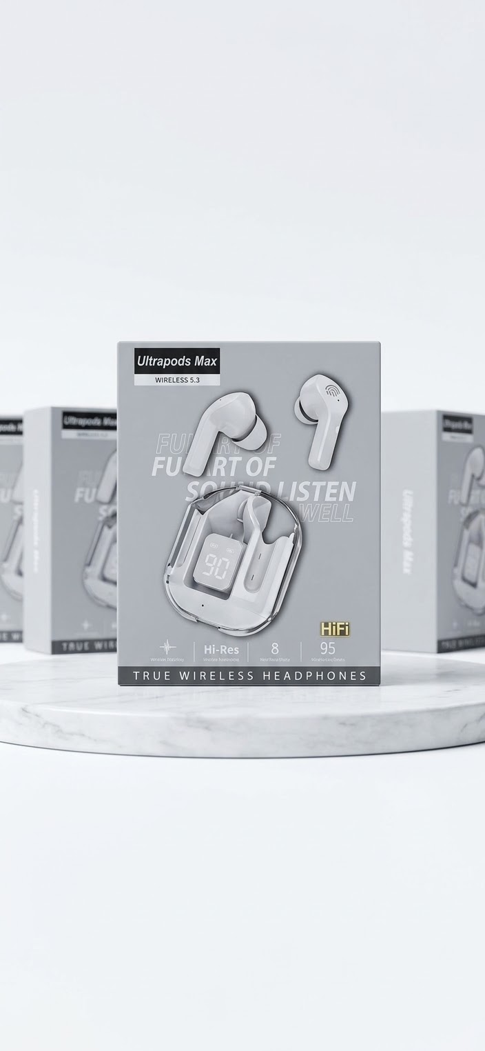 هندزفری بلوتوثی Ultrapods Max مدل True Wireless Headphones 5.3